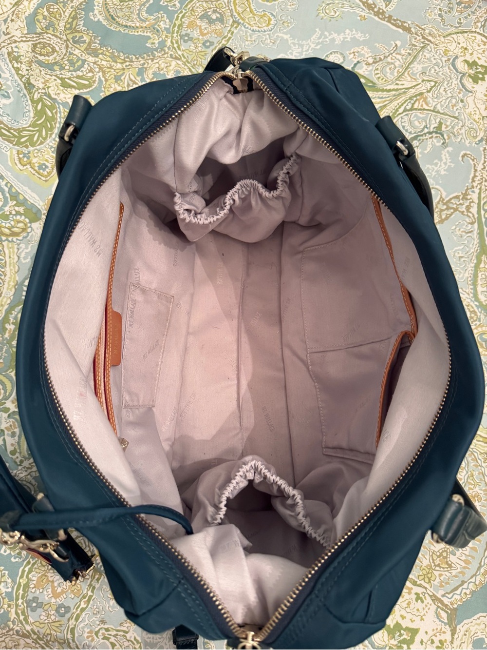 MZ Wallace Tribeca Traveler Tote in Green - Picture 13 of 16